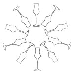 mandala_verres Mandala verres de dégustation